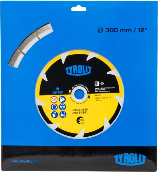 Tyrolit - 34501448 - Cutting Disc DCUB1 300x20mm