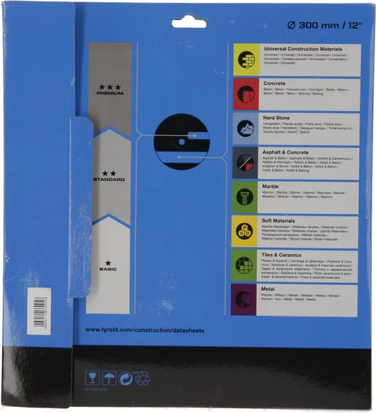 Tyrolit - 34501450 - Cutting Disc DCUB1 300x25.4mm