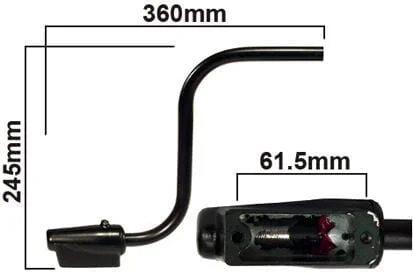 Vapormatic - VLD1104 - Cab Mirror Mounting Arm