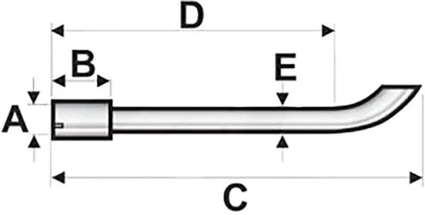 Vapormatic - VPE8283 - Exhaust Pipe