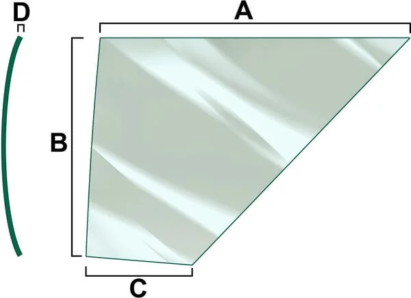 Vapormatic - VPM7411 - Lower Door Glass