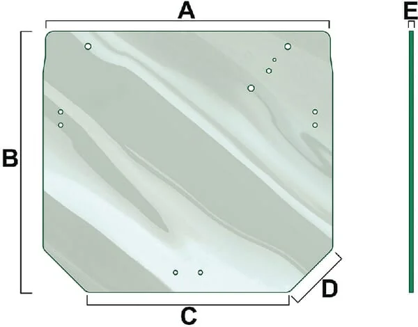Vapormatic - VPM7428 - Rear Glass