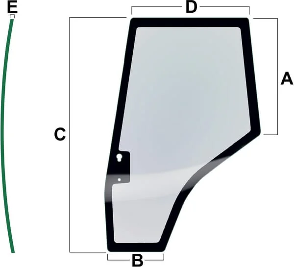 Vapormatic - VPM7447 - Glass For Door