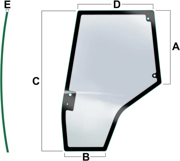 Vapormatic - VPM7451 - Door Glass