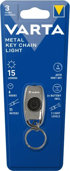 VARTA Consumer Batteries - VT16603 - LED Key Chain Torch