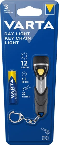 VARTA Consumer Batteries - VT16605 - Torch Day Light Key Chain