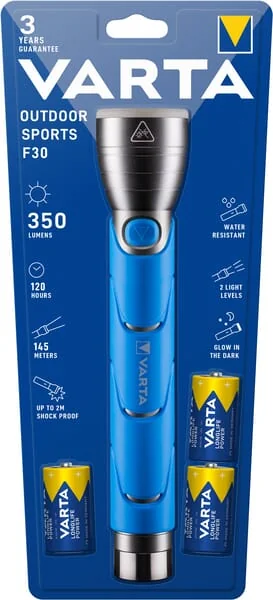 VARTA Consumer Batteries - VT18629 - Torch 5 W LED 3 C