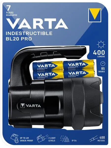 VARTA - VT18751 - Torch Indestructible BL20 Pro