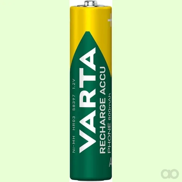 Varta - VT58398 - Batteria AAA Phonepower T398 (2 pezzi)