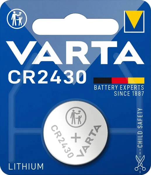 VARTA - VT6430 - Batteries CR 2430 VARTA