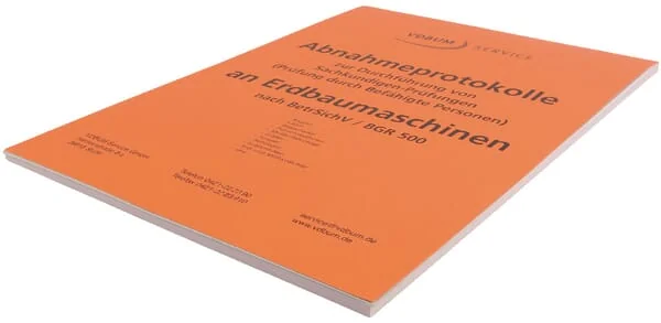 VDBUM - VDBAP0010 - Test Log, Earthmoving Machines
