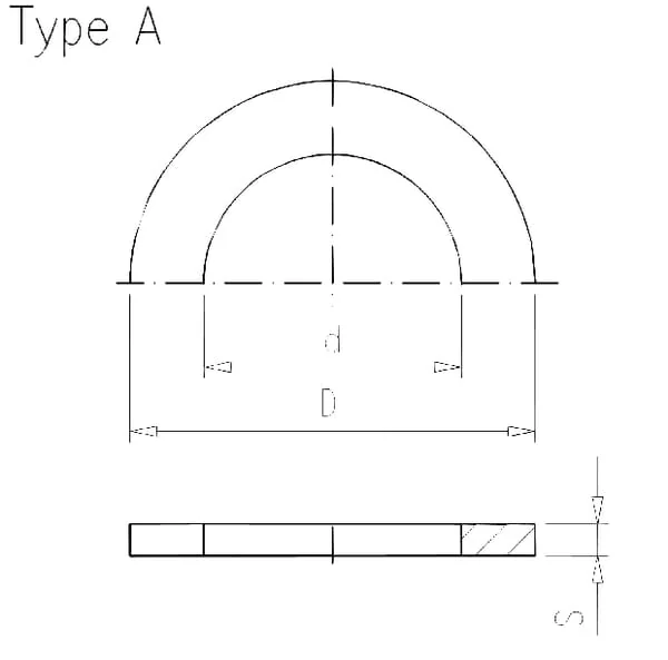VdL - 7160098Z - Gasket For PVC Collarbush 160mm