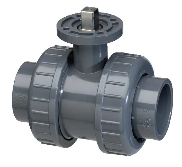 VdL - KS050050PVCISO - Ball Valve ISO Top Ø50