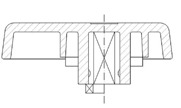 VdL - KS858090PVC - Hand Lever