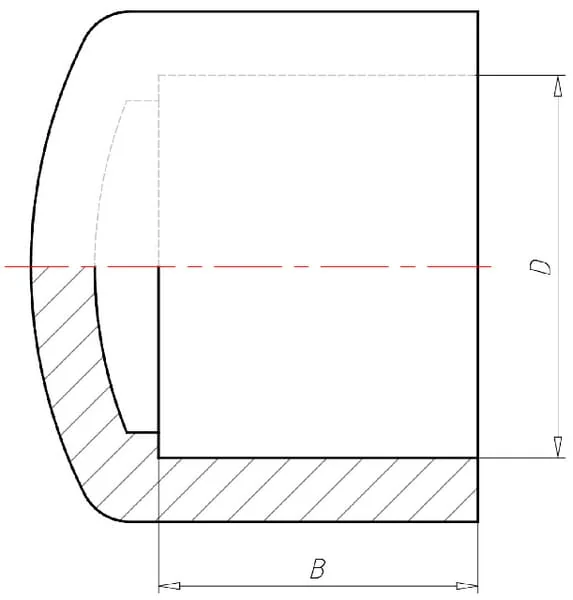 VdL - PVC7CAP12 - PVC End Cap 1/2"