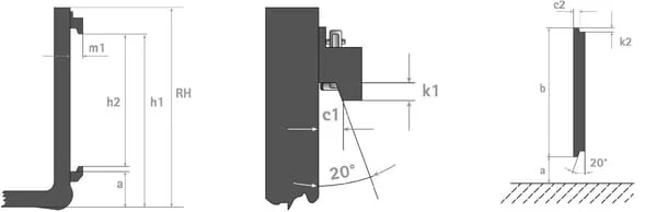 Vetter - FT3180 - Main Frame For Forklift Fork 1200/2500KG