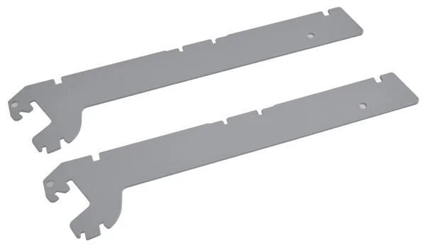 Vika - 57150230X - 30cm Shelf Bracket Aluminium (2 pcs)