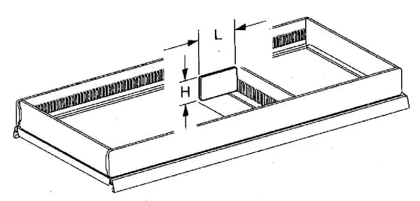 Vika - 57201362 - Diverter Divider 115x7.5