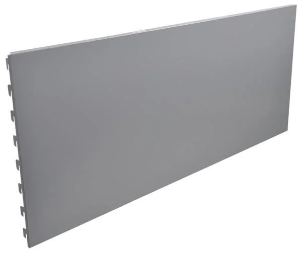 Vika - 57231104X - Panel Without Hole 40x100 White/Alu