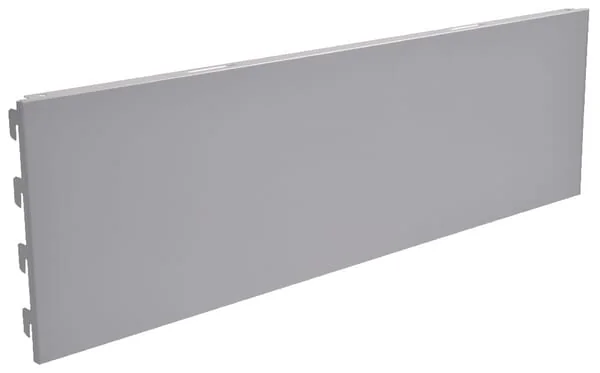 Vika - 57231494X - White/Alu Rear Panel L 40 cm
