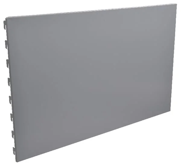 Vika - 57231498X - White/Alu Rear Panel R 40 cm