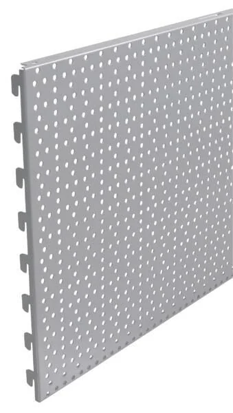 Vika - 57232104X - Panel With Hole 40x100 White/Aluminium