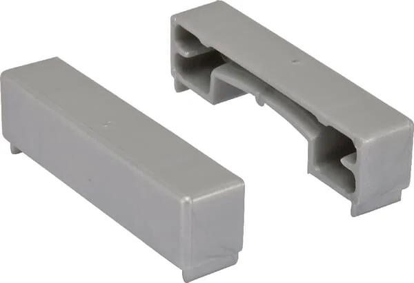 Vika - 57400006X - Aluminium End Caps (2 Pieces)