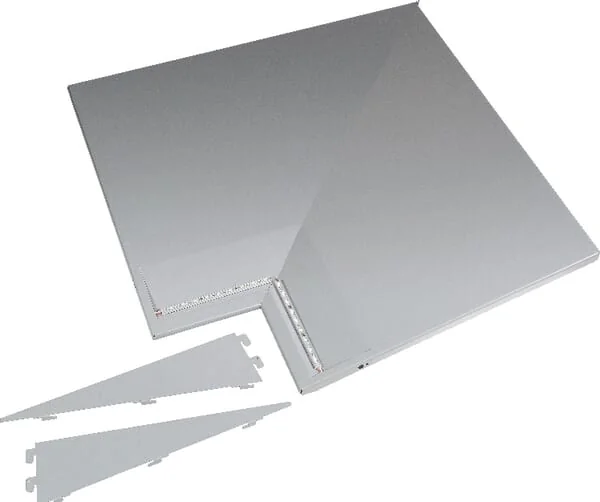 Vika - 57402265X - LED Corner Panel White/Alu