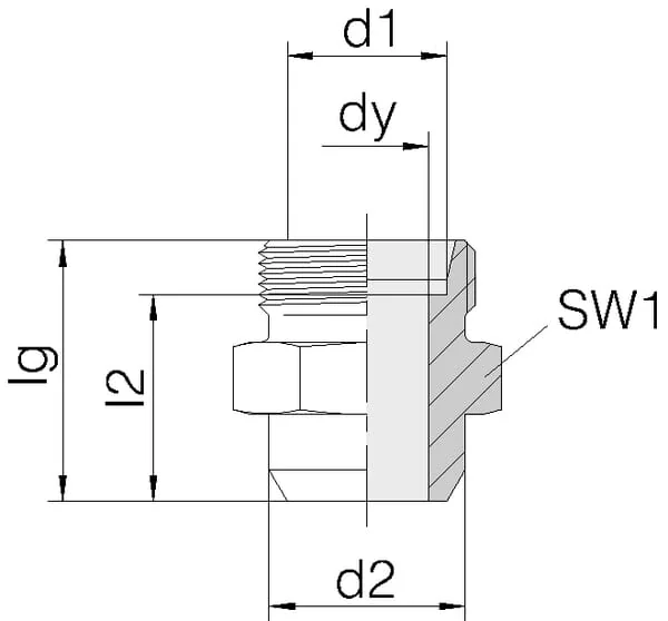 Voss - ASS16S - Weldcoupling 16s