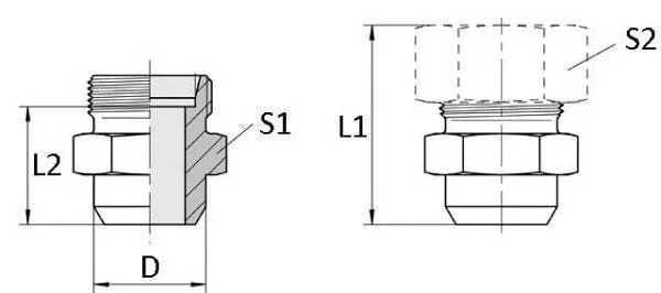 Voss - ASV22L - Weldcoupling 22L