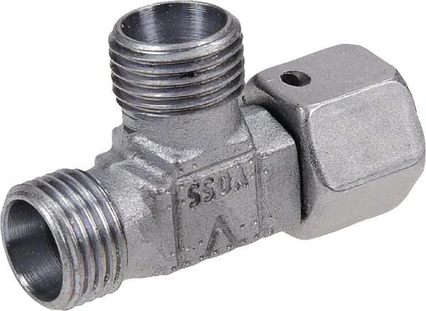Voss - ELSD10L - T-Swivel Connector F-M-M 10L