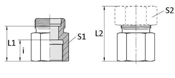 Voss - GAV15LR12 - Coupling 15L R1/2