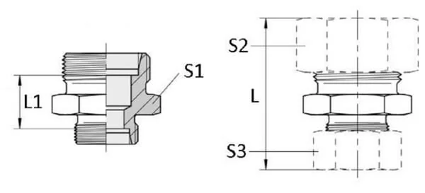 Voss - GV3830S - Adapter 38s 30s