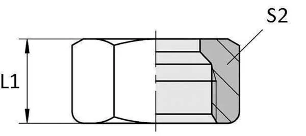 Voss - OBAG17 - Obag17 Self-Locking Nut