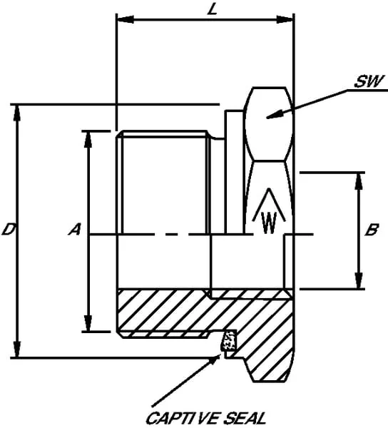 Voss - REDR11412WD - Reducing Nipple 1 1/4 x 1/2 BSP
