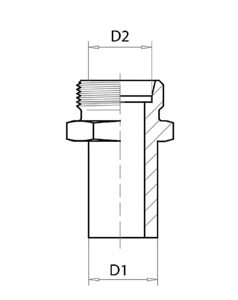 Voss - REDV1815L - Coupling 18l 15l