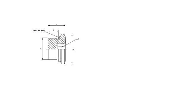 Voss - VSR02WD - End Plug (CS) R1/8