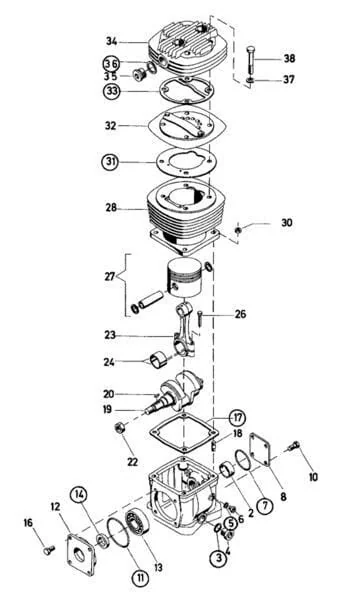 Wabco - 4110400012 - Repair Kit