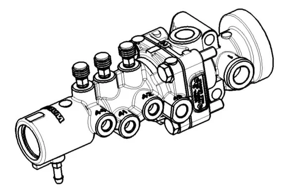 Wabco - 4700153000 - Hydraulic/Pneumatic Trailer Control