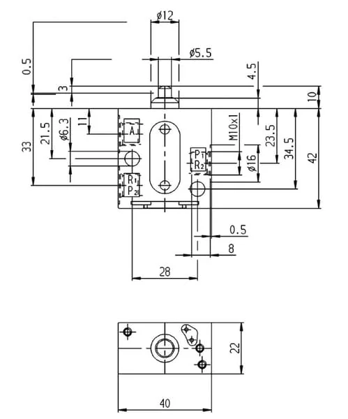 WABCO - 563 020 000 0 - 3/2-Way Valve