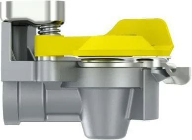 Wabco - 9522002220 - Wabco Coupling Head M16x1.5 Yellow, Automatic