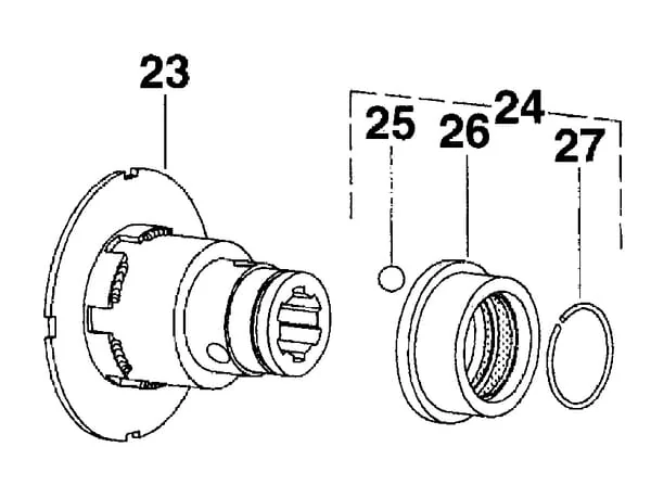 Walterscheid - 1341957 - 4 Friction Disks K96 Ag142