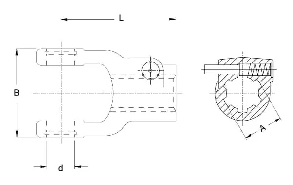 Walterscheid - 211700HE - Fork 11/8