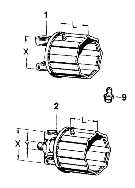 Walterscheid - 213139 - Fork Housing K34 B.