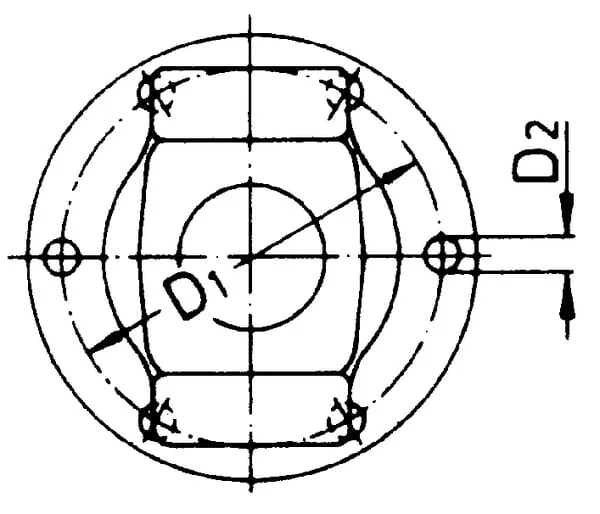 Walterscheid - 213203 - Fork Flange 135 mm