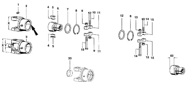 Walterscheid - 363135 - Jaw Housing F5/2 D W25