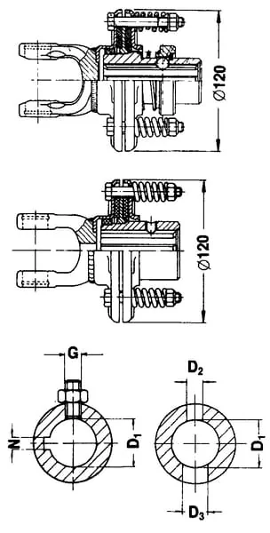 Walterscheid - 561171940 - K94/1 Friction Clutch
