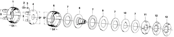 Walterscheid - 566602 - Drive Disc K92/4 + K92