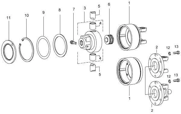 Walterscheid - 592600 - Hub