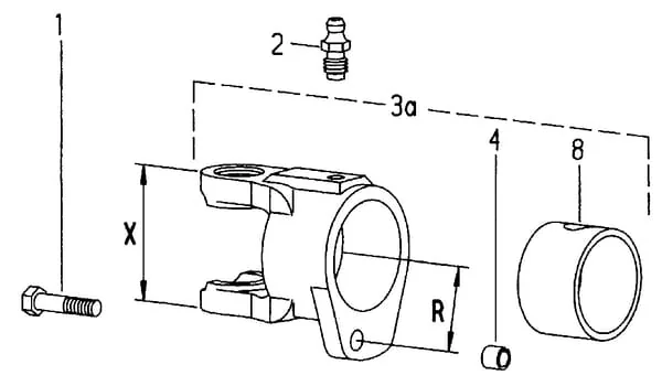 Walterscheid - 610511 - Roll Pin 10x10mm DIN7346 Walterscheid
